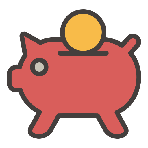 sparschwein Generic Outline Color icon