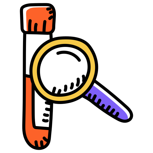 Blood tube Generic Hand Drawn Color icon