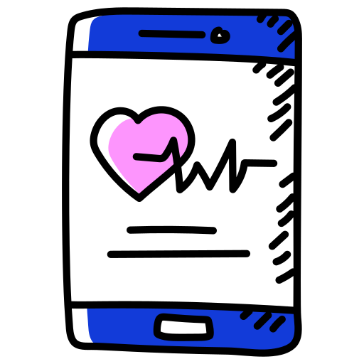 Fitness tracker Generic Hand Drawn Color icon