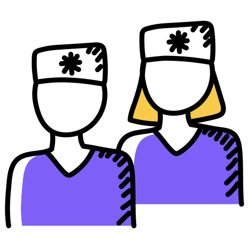 infermiera Generic Hand Drawn Color icona