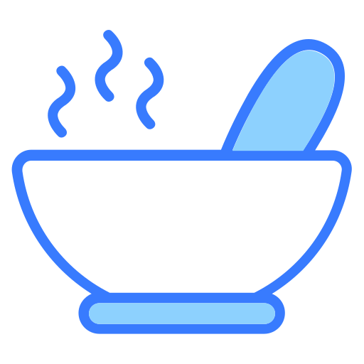 tazón de sopa Generic Blue icono