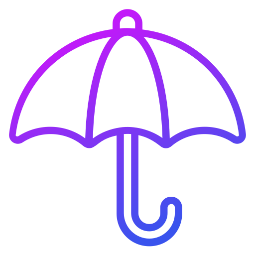 우산 Generic Gradient icon