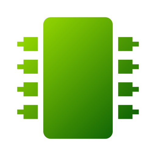 Microchip Generic Flat Gradient icon