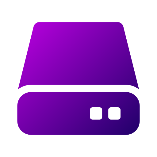 Hdd Generic Flat Gradient icon