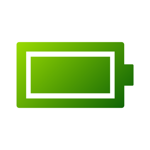 Full battery Generic Flat Gradient icon