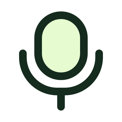messaggio vocale Generic Outline Color icona