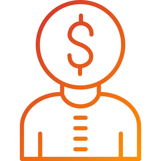 Financial advisor Generic Gradient icon