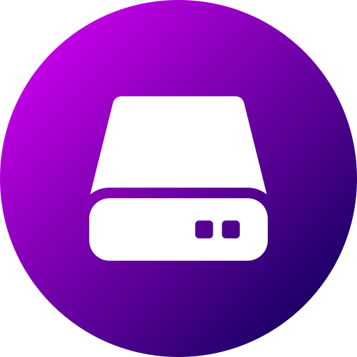 hdd Generic Flat Gradient icon