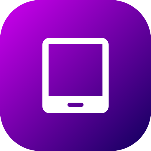 タブレット Generic Flat Gradient icon