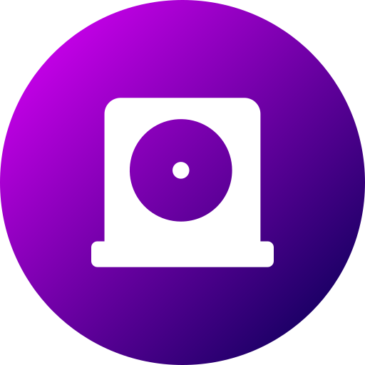 ディスクドライブ Generic Flat Gradient icon