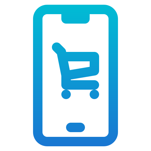 mobiles einkaufen Generic Gradient icon