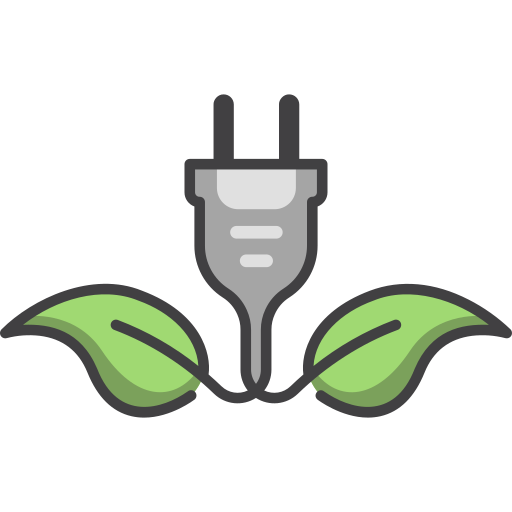 Green power Generic Outline Color icon