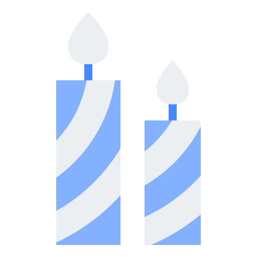 Candle Generic Blue icon