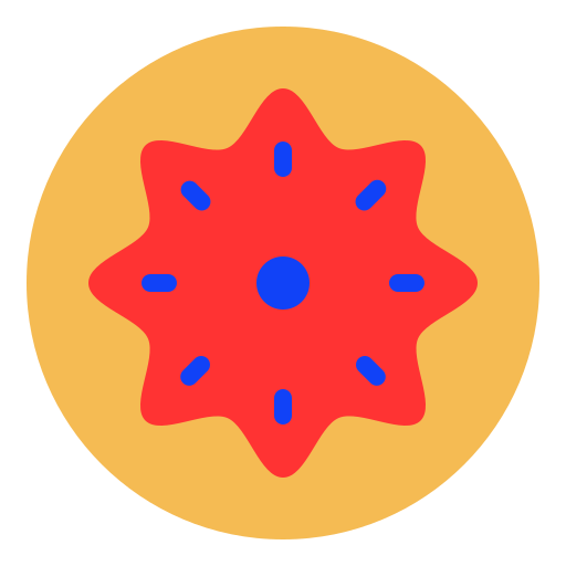 donut Generic Flat icoon