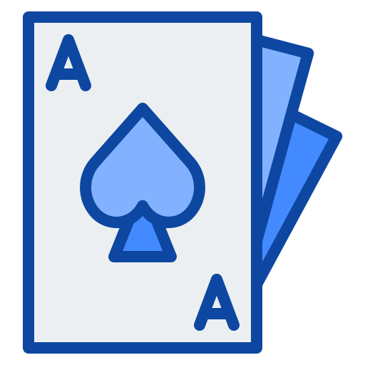 jogo de cartas Generic Blue Ícone