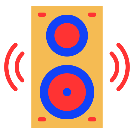 głośnik Generic Flat ikona