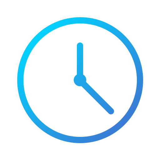 reloj Generic Gradient icono