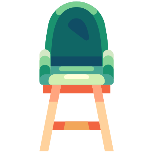 silla del comedor Generic Flat icono