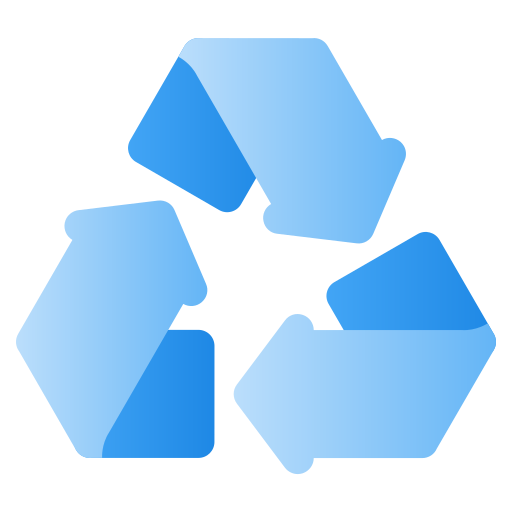 Recycle Generic Flat Gradient icon