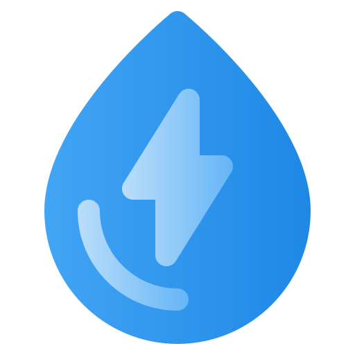 gota de agua Generic Flat Gradient icono