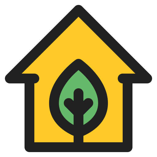 에코 하우스 Generic Outline Color icon