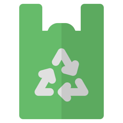 recycle zakje Generic Flat icoon