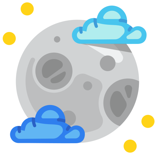 fase lunar Generic Flat icono