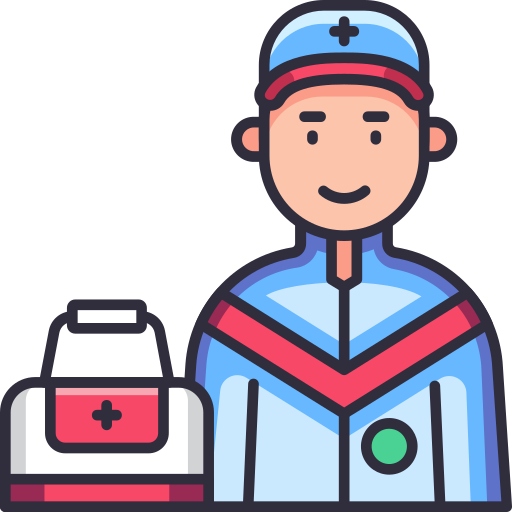 Paramedic Generic Outline Color icon