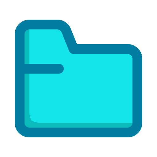 Folder Generic Blue icon