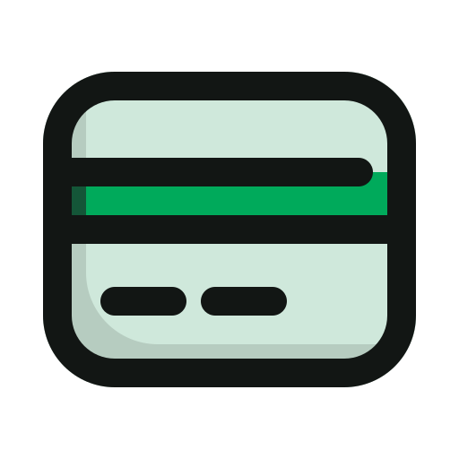 クレジットカード Generic Outline Color icon