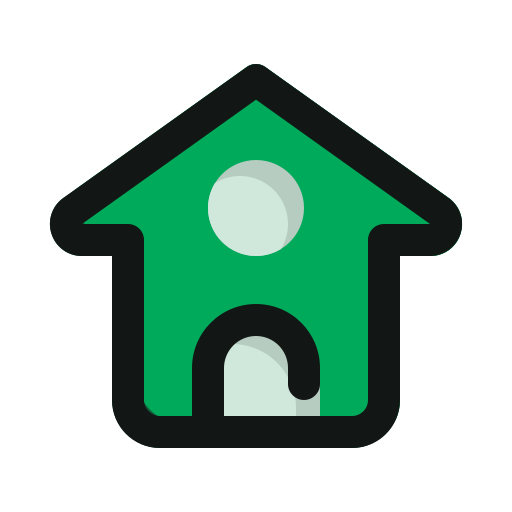 hogar Generic Outline Color icono