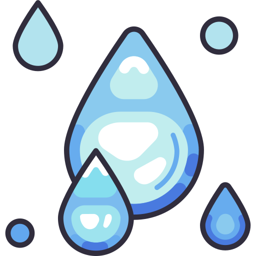 water Generic Outline Color icoon
