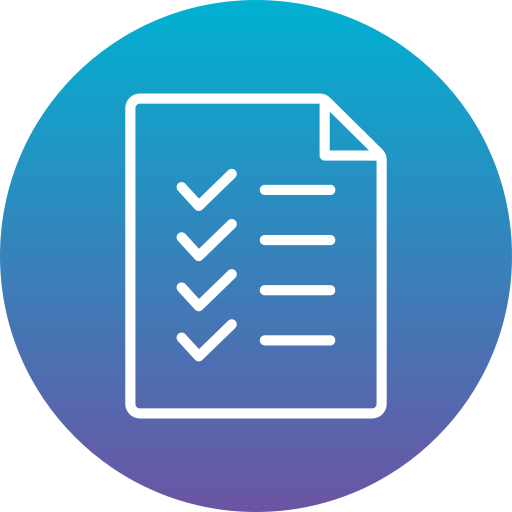 lister Generic Flat Gradient Icône