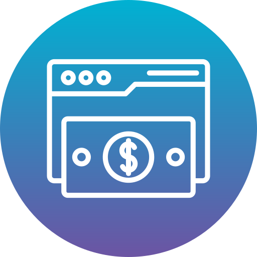 geld Generic Flat Gradient icon