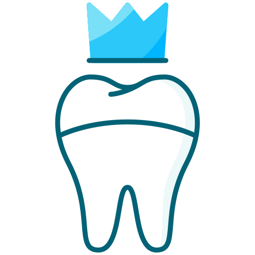 korona dentystyczna Generic Fill & Lineal ikona