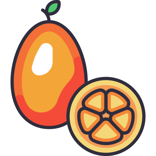 Kumquat Generic Outline Color icon