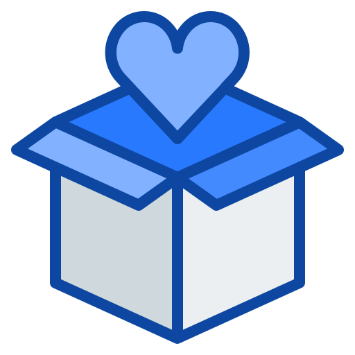 geschenkbox Generic Blue icon