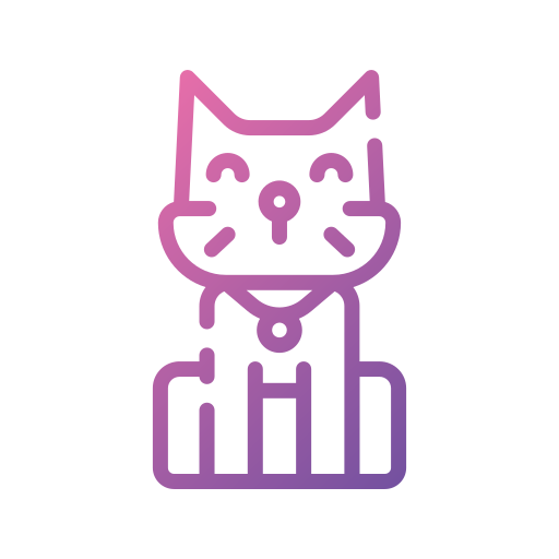 猫 Good Ware Gradient icon