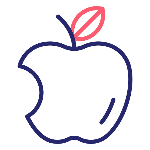 Apple Generic Outline Color icon