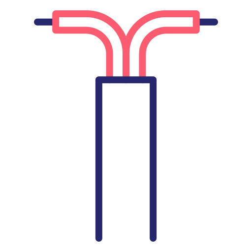 구리 케이블 Generic Outline Color icon