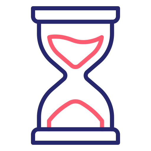 Hourglass Generic Outline Color icon