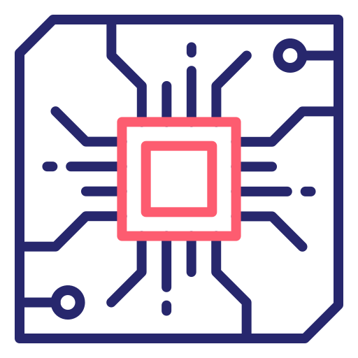 circuit Generic Outline Color Icône