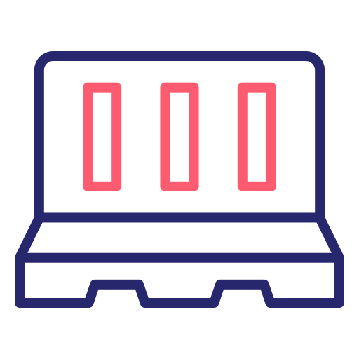 Barrier Generic Outline Color icon