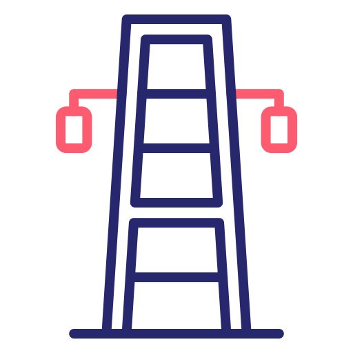 Электрическая башня Generic Outline Color иконка