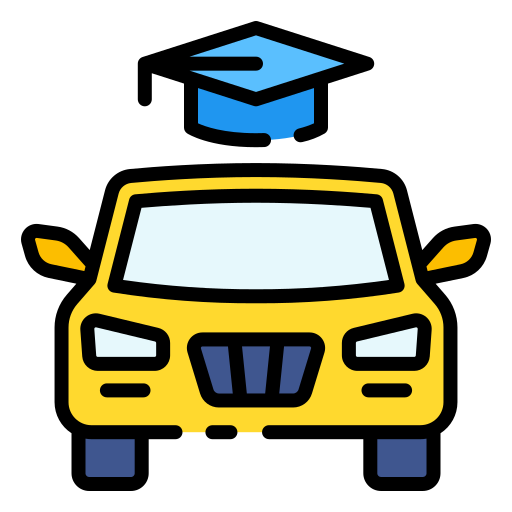 Driving school Good Ware Lineal Color icon
