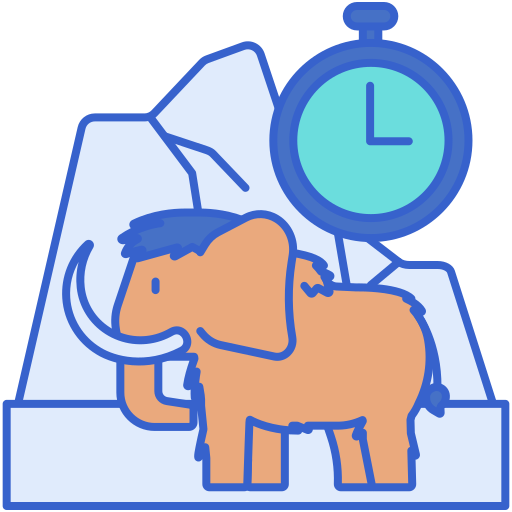 mamut Flaticons Lineal Color icono