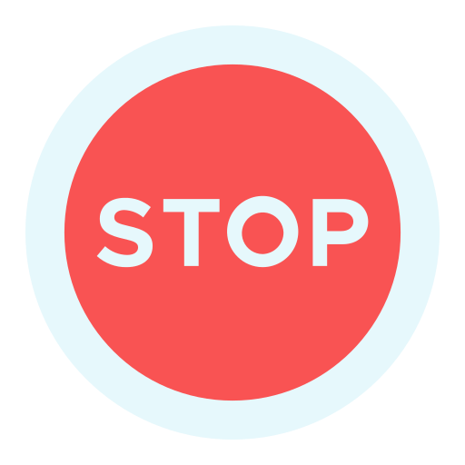 Stop Good Ware Flat icon