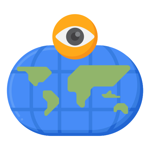 Земной шар Flaticons Flat иконка