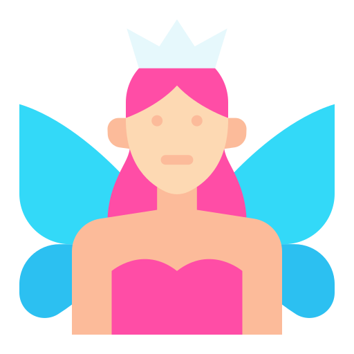 Fairy Good Ware Flat icon