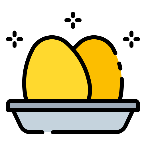 Золотое яйцо Good Ware Lineal Color иконка